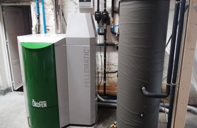 Reforma en sala de calderas.